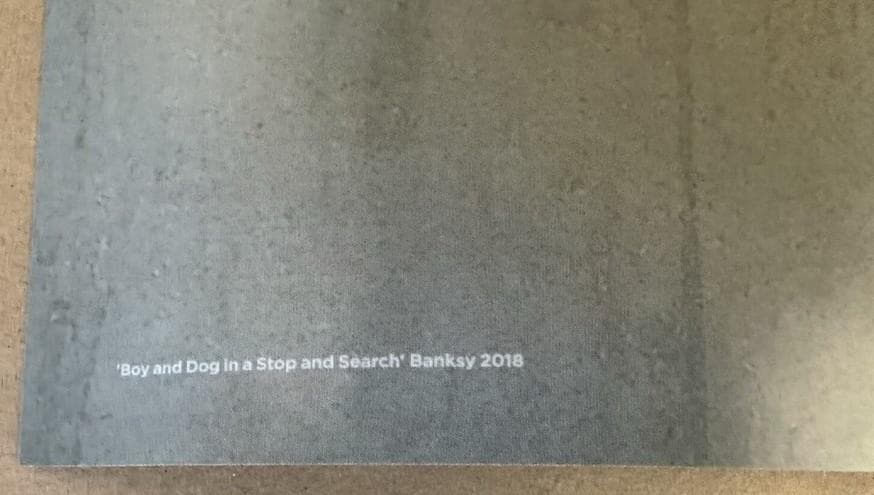 Banksy バンクシー 「Vandalism as Modern Art」