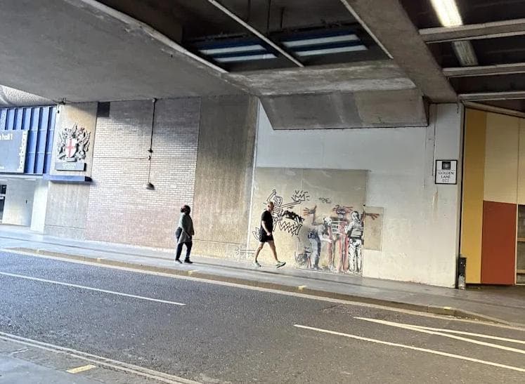 Banksy バンクシー 「Vandalism as Modern Art」