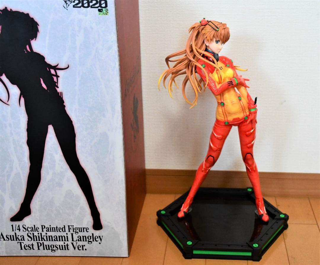 式波・アスカ・ラングレー テスト用プラグスーツVer. 1/4 フィギュア