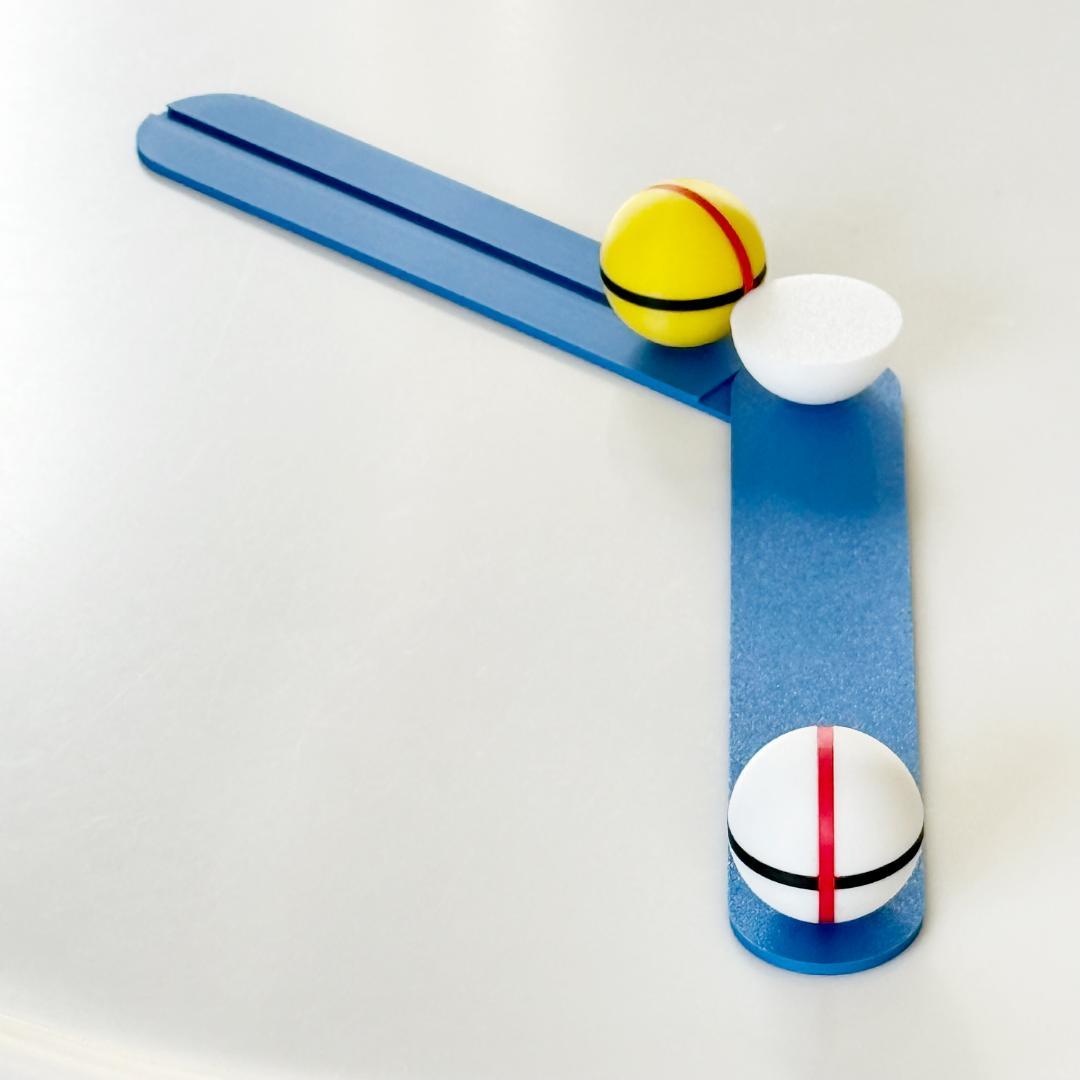 自宅で厚みのイメージトレーニングができる　イメージボール　パイプイメージ　接点