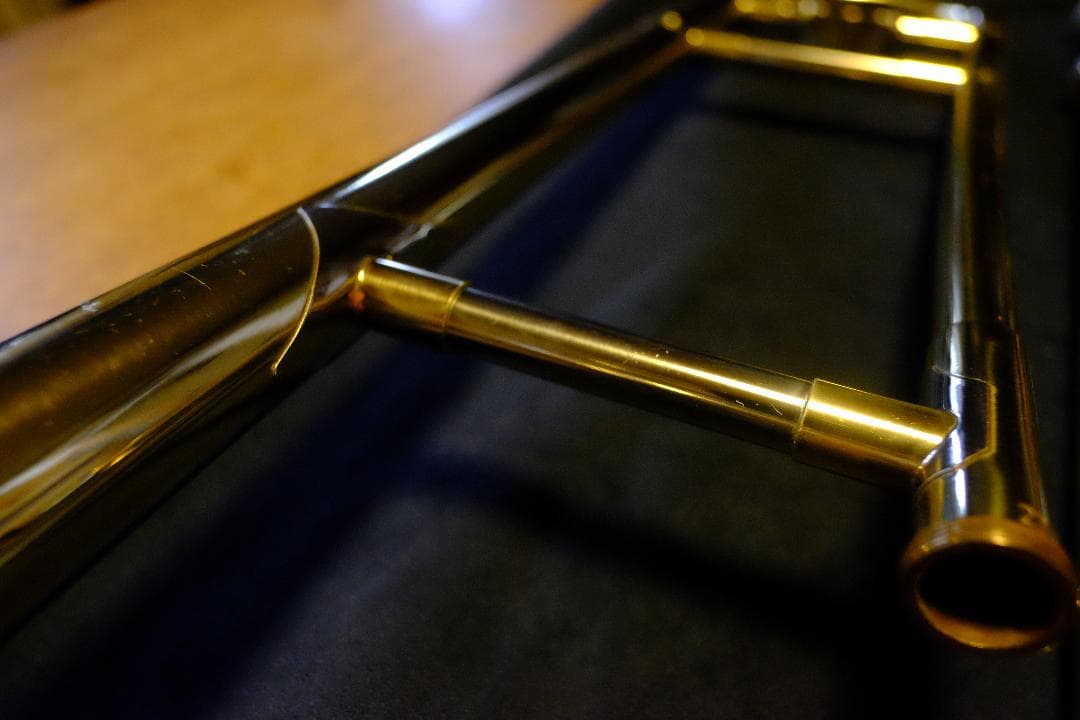 音質最高のテナートロンボーンLINE1000劣化比較的少ないけどスライドが未調整