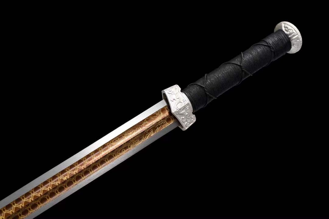 銀の赤壁剣20230560古兵器 武具　刀装具　日本刀　模造刀 居合刀