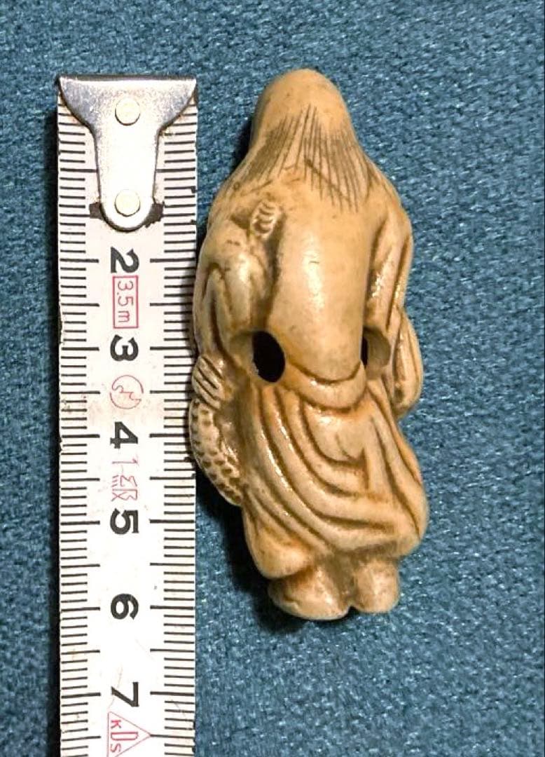 超希少品‼︎ 江戸レトロ　昭和レトロ　置物　仙人根付　縁起物　骨董品