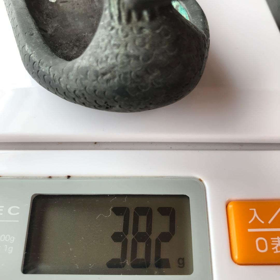 ⚠️注意‼️発送が特定の月末限定品 お早めに配送込　古銅青緑　龍の文鎮　古美術　蔵出