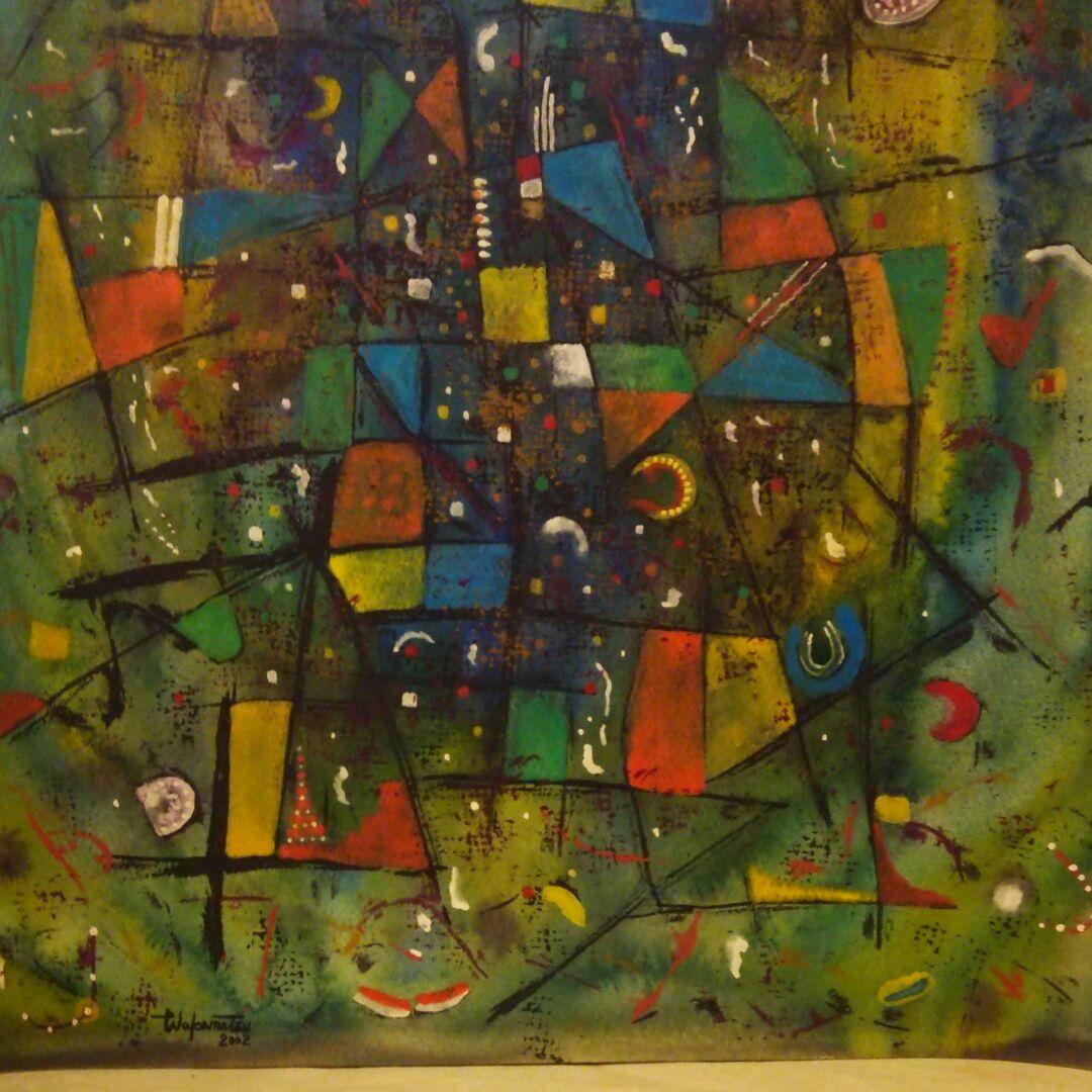 水彩画　works No.2  F8号