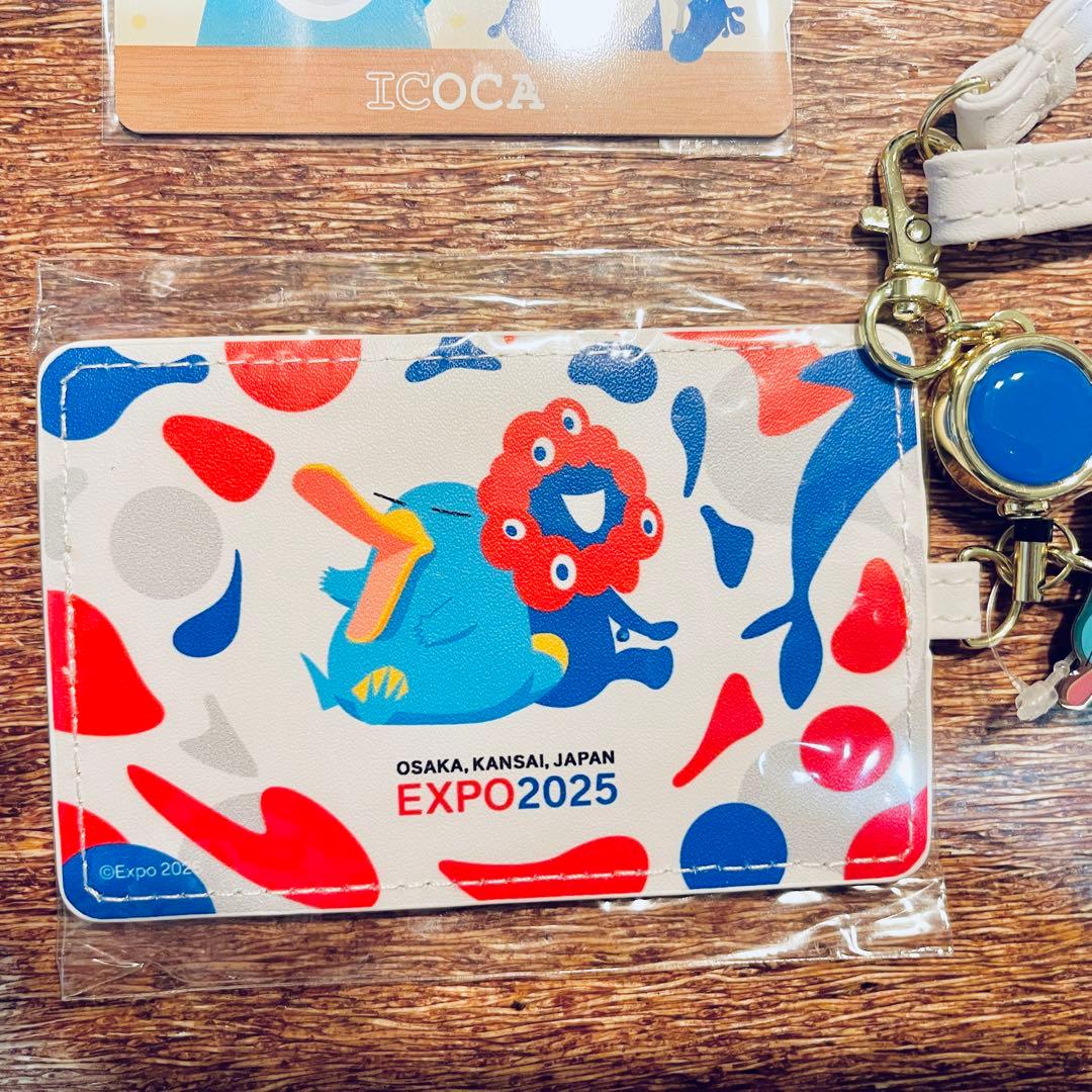 大阪万博限定　 万博記念ICOCA＋合皮パスケース　セット　EXPO2025 ③