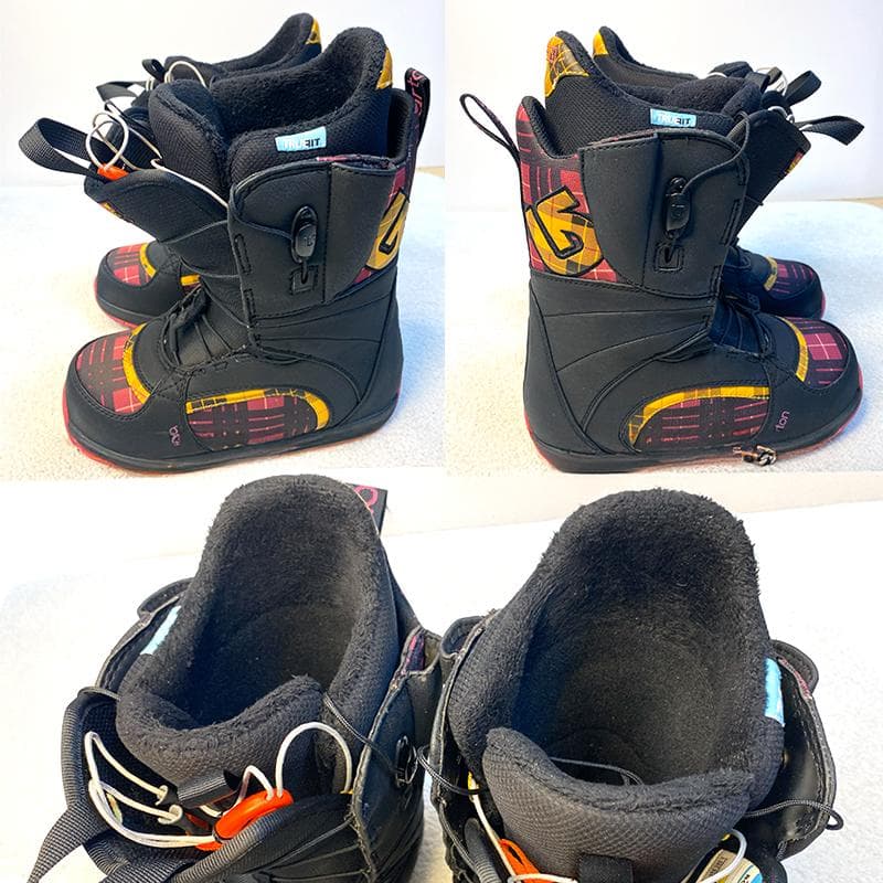 【3点セット】BURTON FEATHER 140cm スノーボード レディース