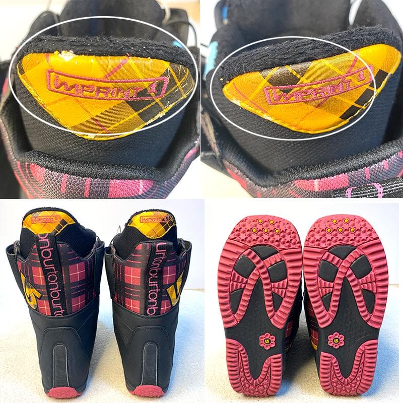 【3点セット】BURTON FEATHER 140cm スノーボード レディース