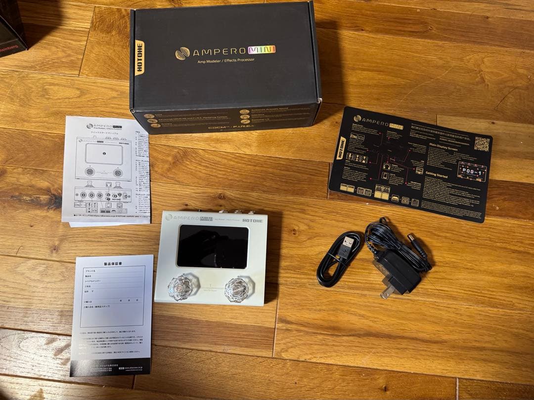 【美品】Hotone Ampero Mini ギターエフェクター