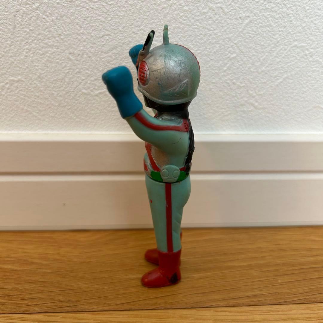 ポピー 仮面ライダーX ソフビ ペンダント 昭和レトロ 当時物