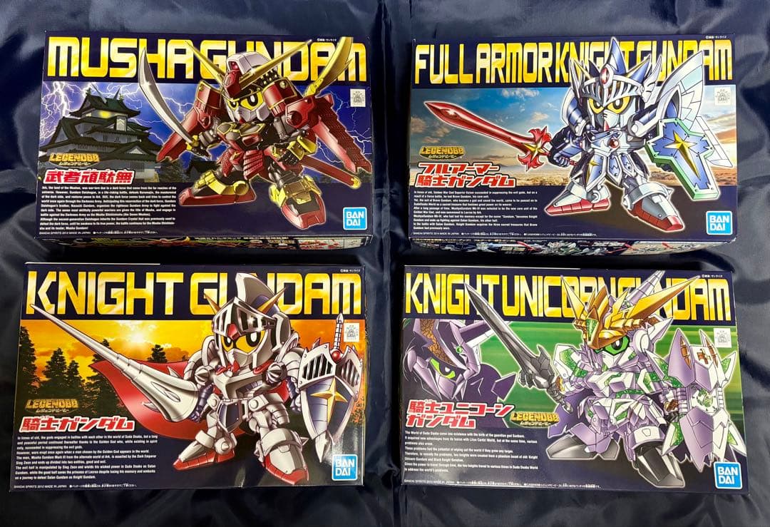 レジェンドBB　騎士＋武者　４体セット　未使用品