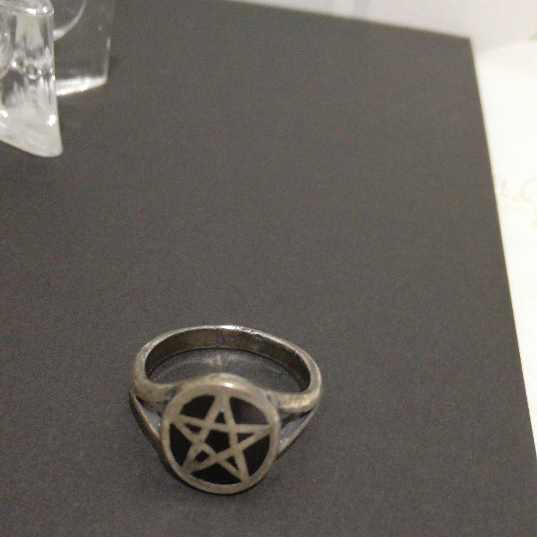 ペンタグラム(五芒星)銀リング