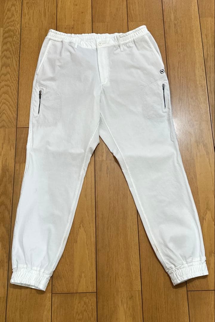 PING ピン ゴルフ セットアップ ブルゾン ジョガーパンツ ホワイト LL