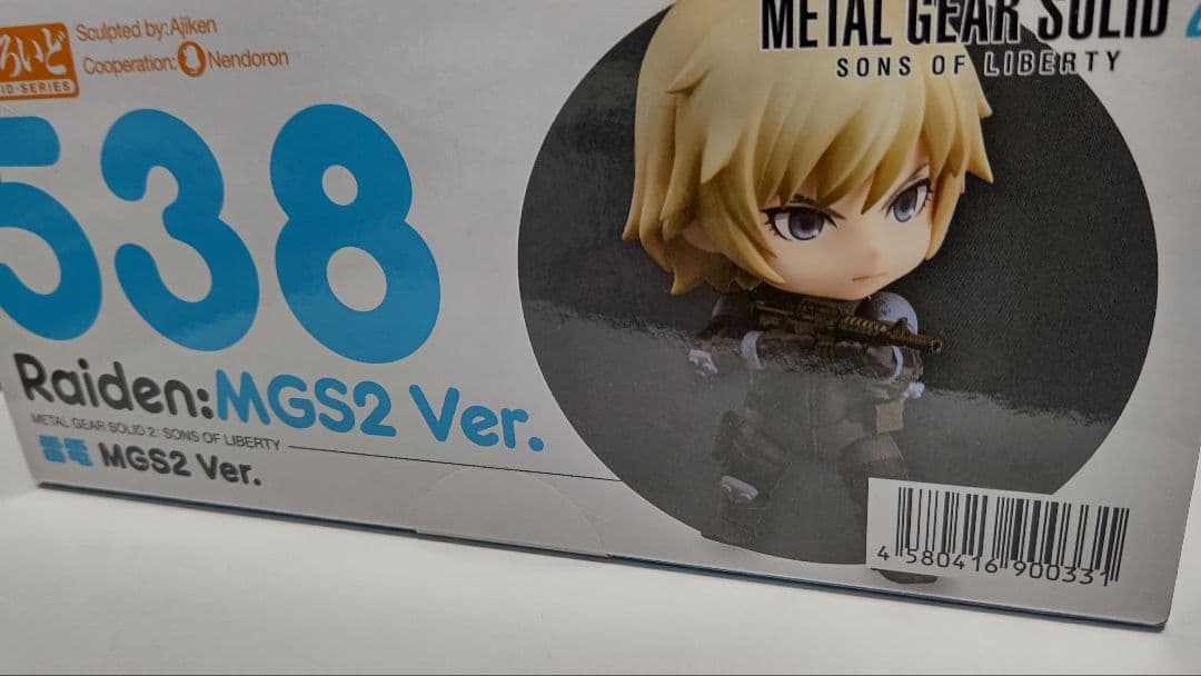 ねんどろいど メタルギアソリッド 雷電 L GEAR SOLID 未開封