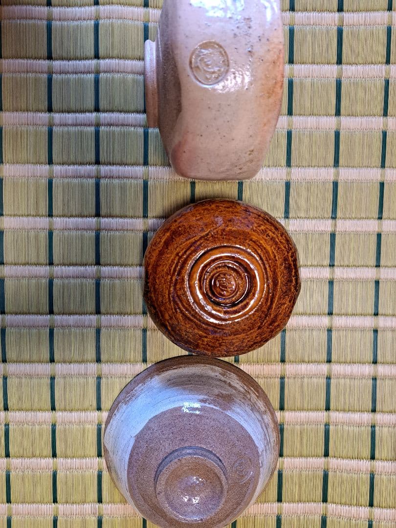 九代大樋長左衛門　12ヶ月茶碗　12客まとめて