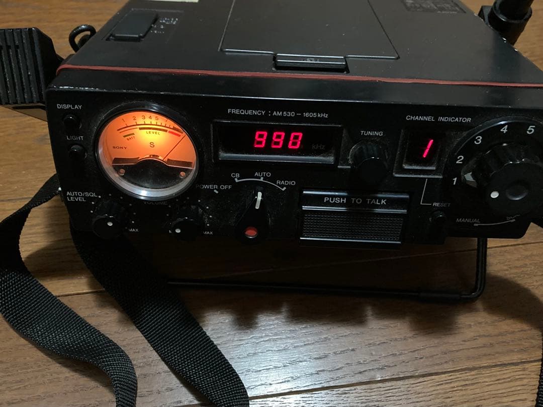 SONY ICB-R5 500mw 8チャンネルトランシーバー/ラジオ付