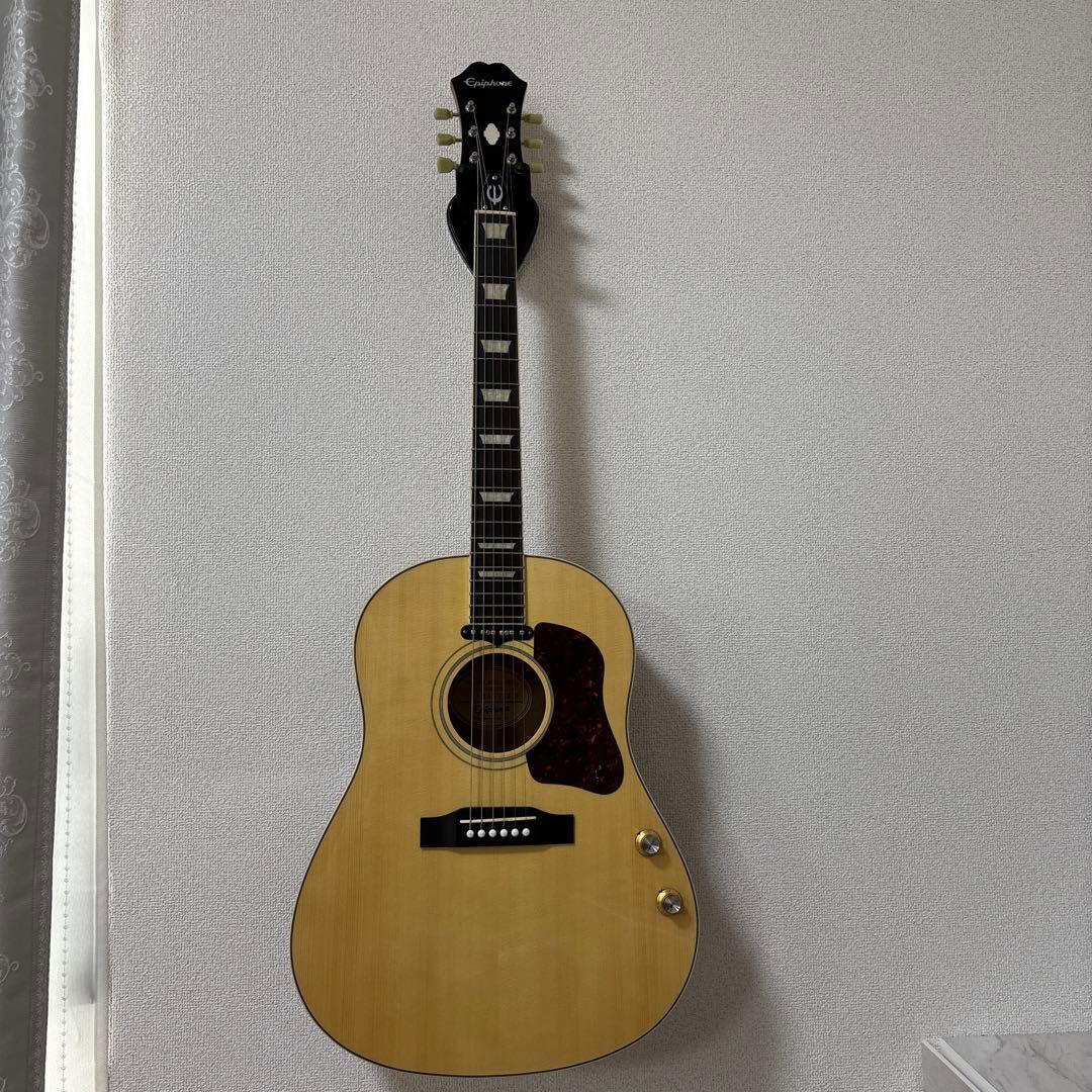 epiphone ej-160e natural エピフォン エレアコ　ギター
