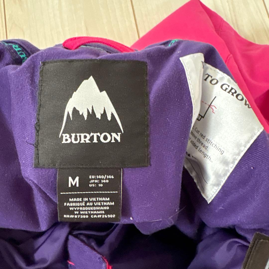 BURTON スノーウエア上下　130センチ140センチ