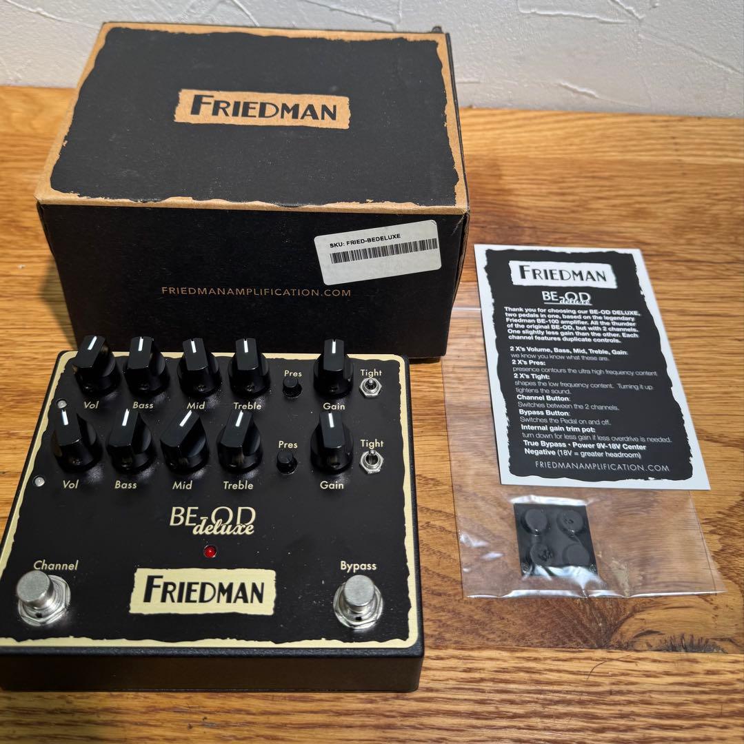 Friedman BE-OD deluxe ギターエフェクター