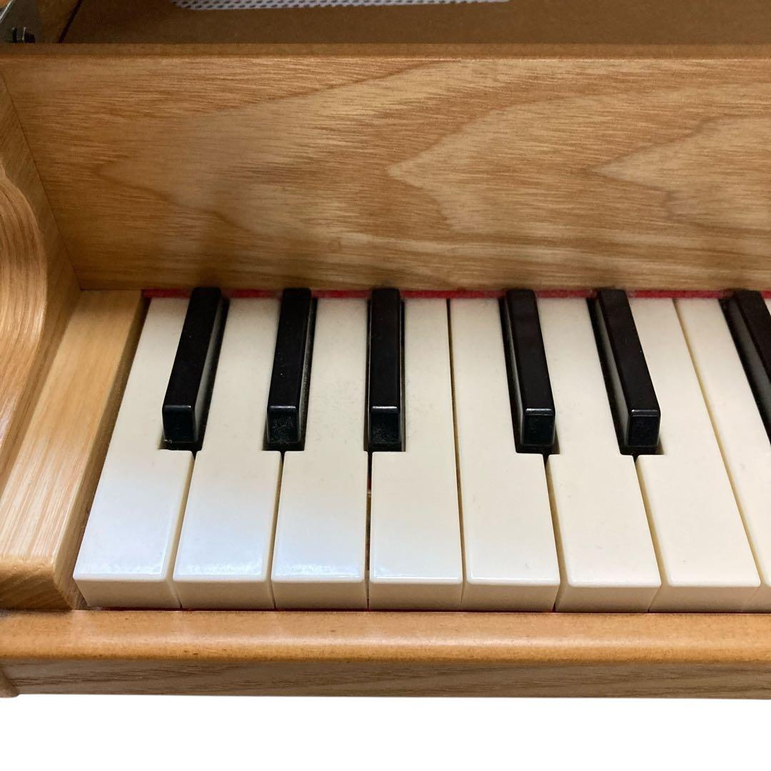 KAWAI 木製 ミニグランドピアノ 32鍵 ナチュラルウッド 美品