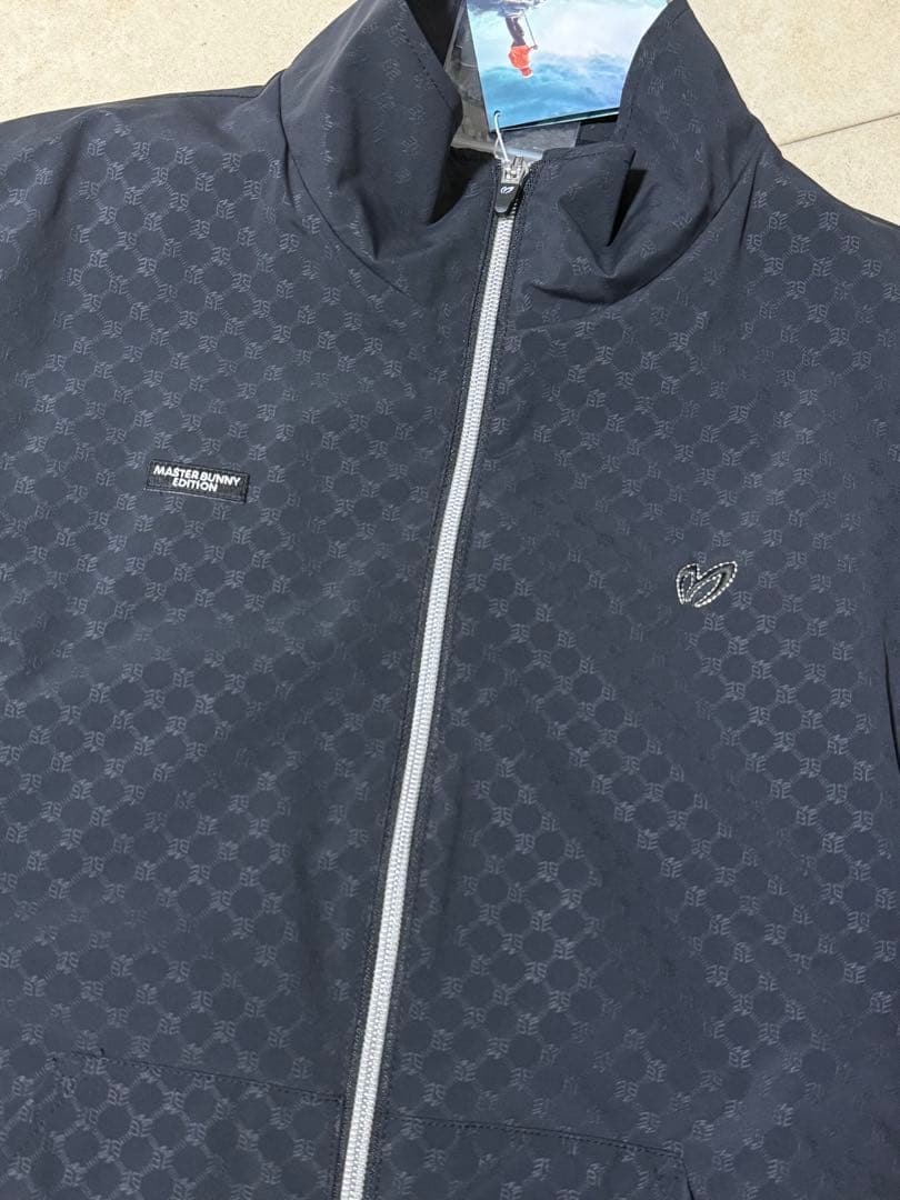 MASTER BUNNY EDITION ブラックジャケット モノグラムブルゾン