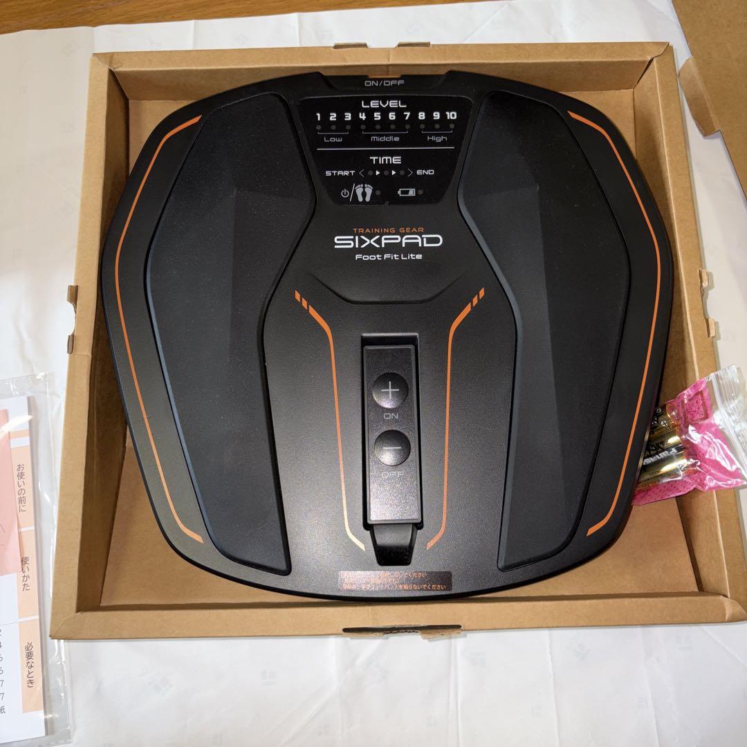 【*も様 【動作確認のみ】 SIXPAD Foot Fit Lite 電池付き