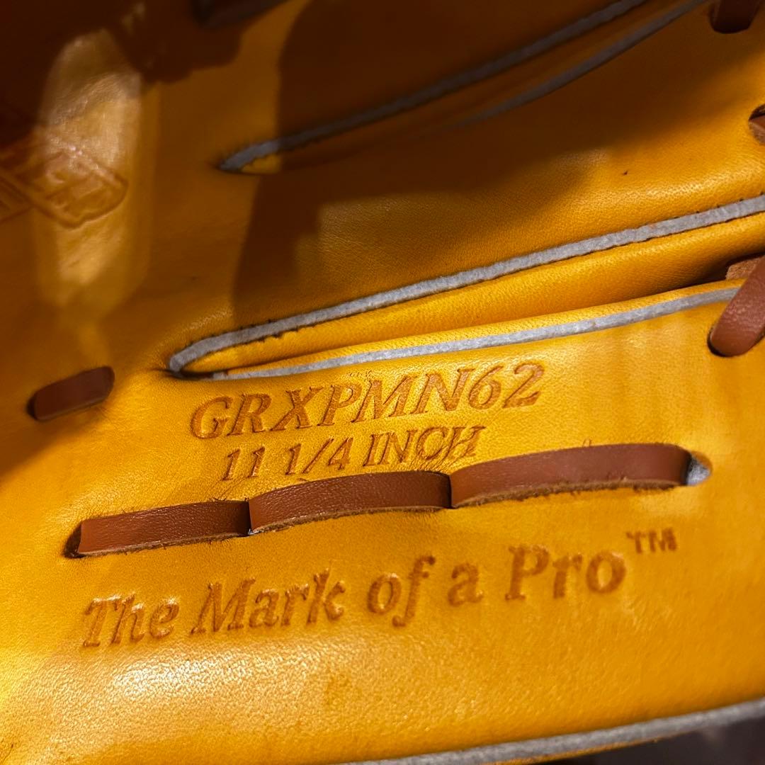 【匿名配送】Rawlings ローリングス 本革 ゴールドタン 軟式グローブ