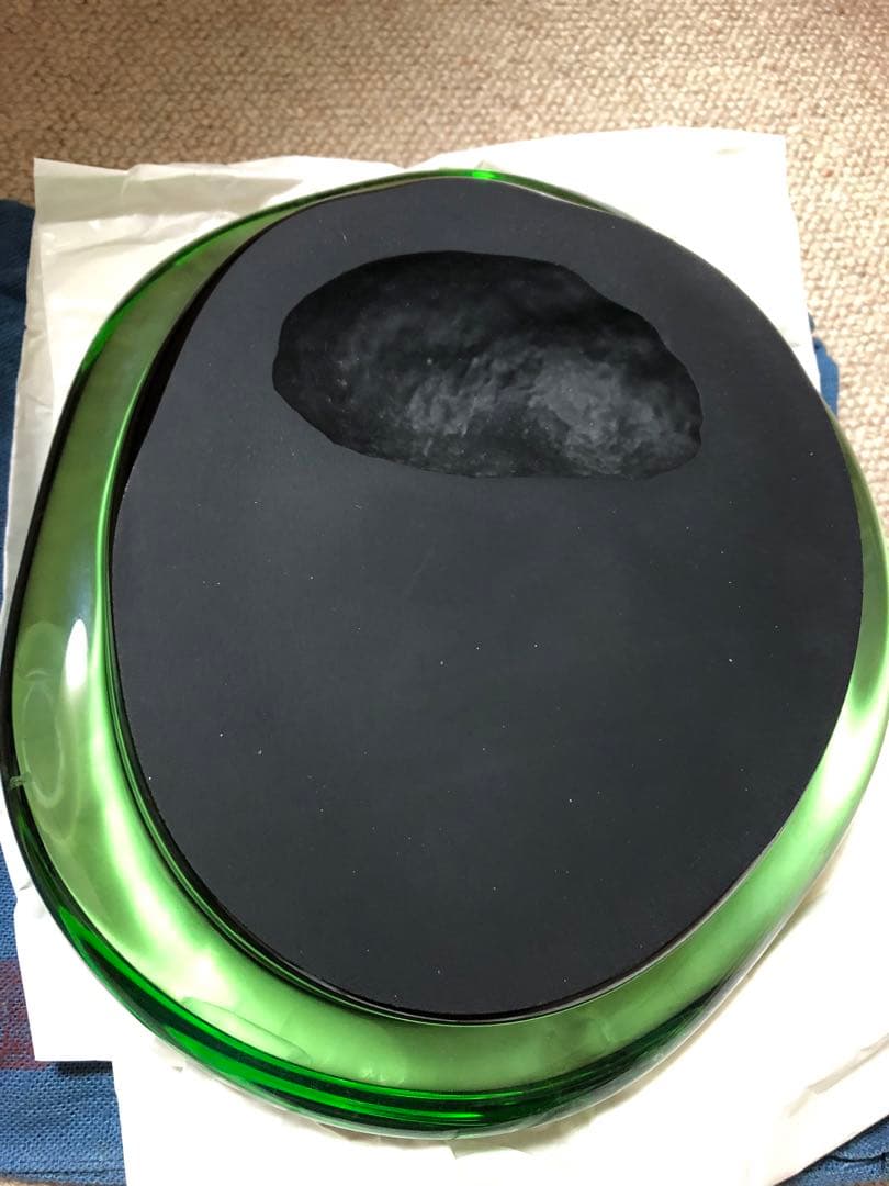 硝硯　益田芳徳氏作　桐箱入