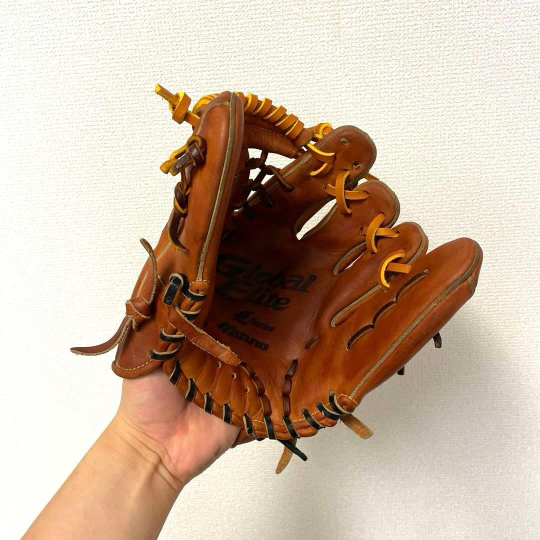 443 ミズノ グローバルエリート 硬式 トレーニング 外野手用