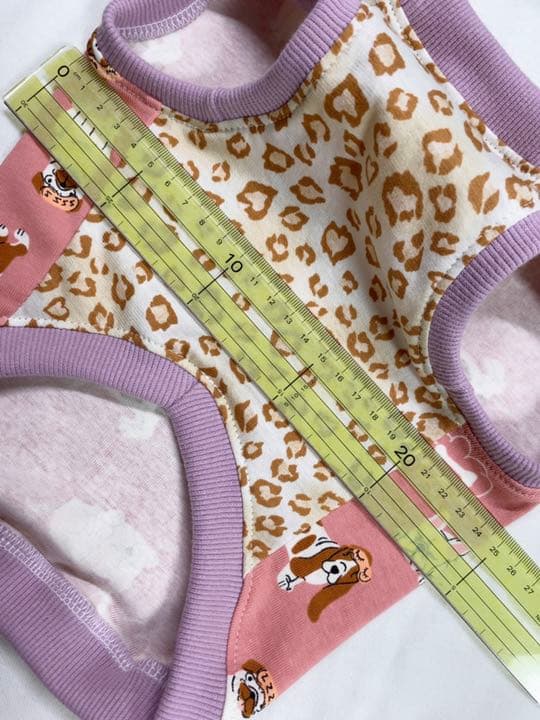 ●犬服●ハンドメイド 胴49 NO.504 フレブル パグ