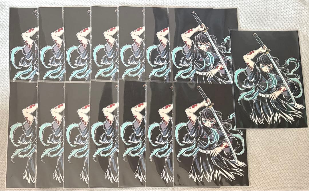 鬼滅の刃 全集中展 幕間画 ポストカード 時透無一郎 15枚