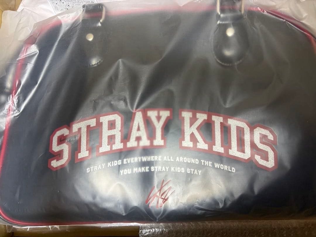 スキズ　ボストンバッグ　ワルツ　エナメル