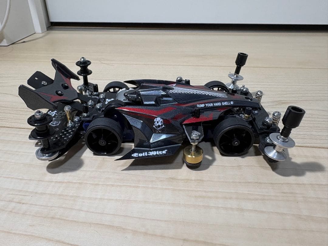 アバンテ　Mk.Ⅲ アズール　VZシャーシ タミヤ　完成品　ミニ四駆　おまけ付き