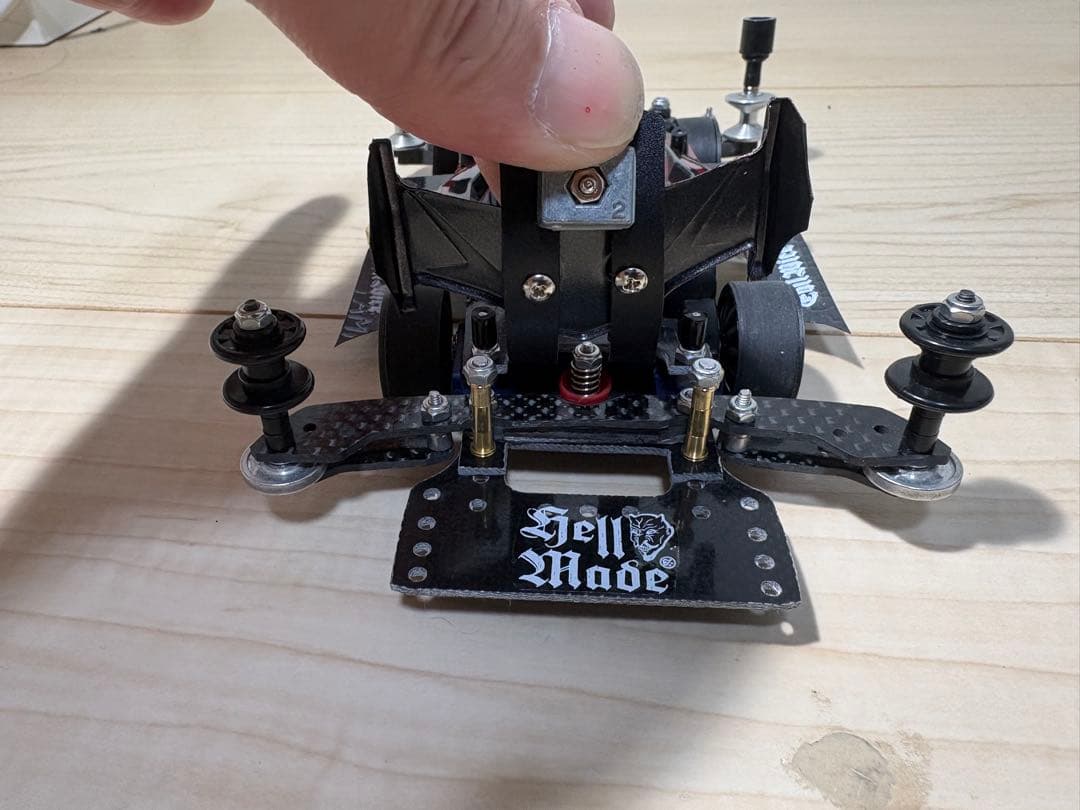 アバンテ　Mk.Ⅲ アズール　VZシャーシ タミヤ　完成品　ミニ四駆　おまけ付き