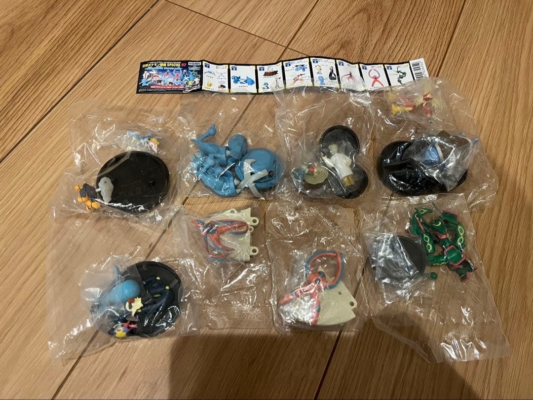 立体ポケモン図鑑SPECIAL02 裂空の訪問者デオキシス編コンプリート10体