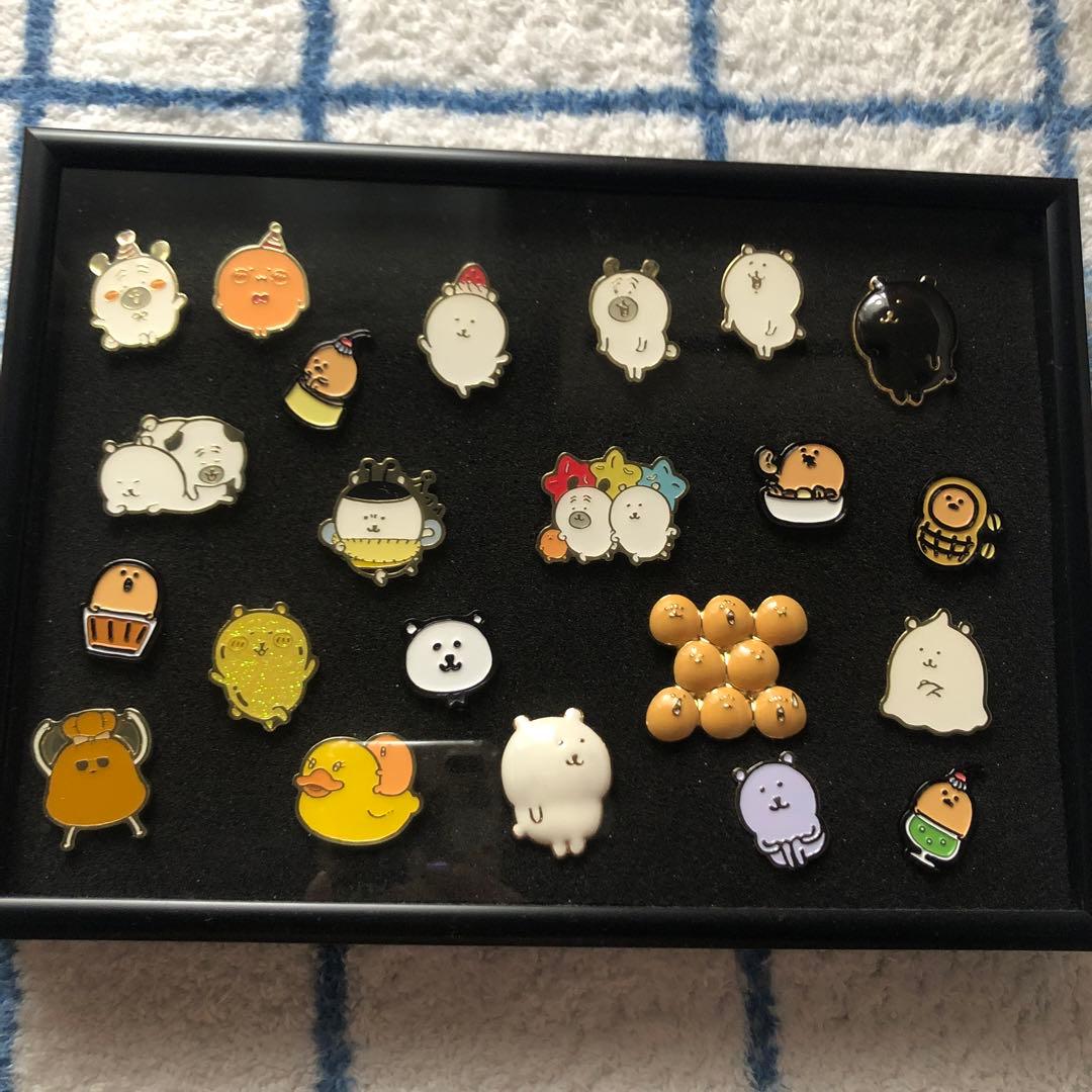 ナガノのくま ピンバッジ 自分ツッコミくま ナガノマーケット