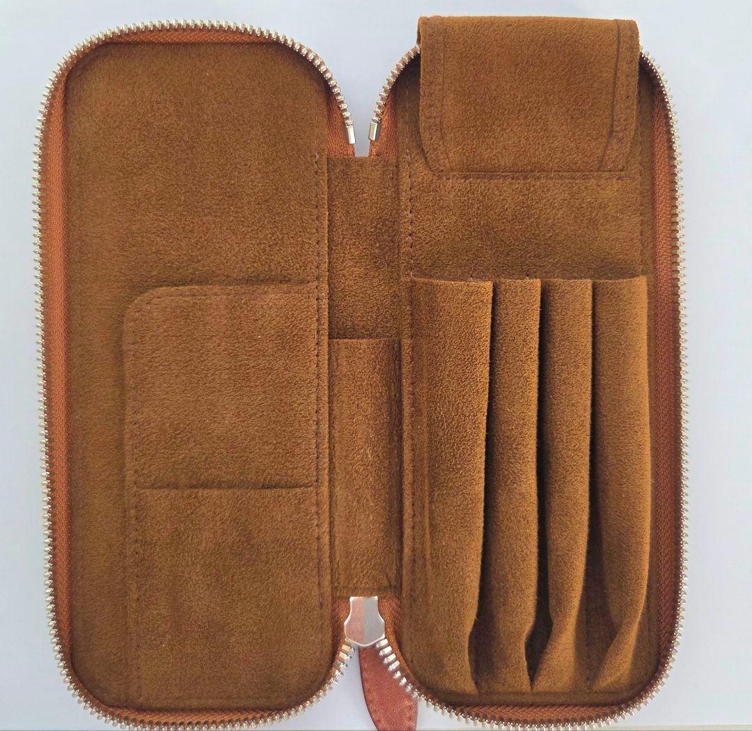 SEASAR Duct ペンケース ブラウン 本革 希少