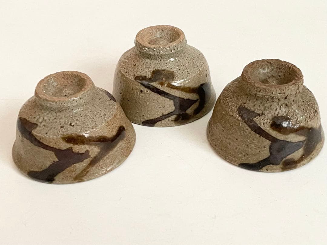 人間国宝　濱田庄司　浜田庄司　酒器　壱組　徳利　ぐい呑　酒盃