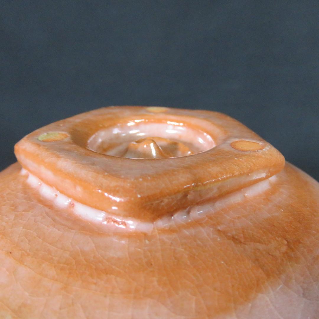 茶碗 陶造 楽焼 嶋台 金銀 貫入 木箱 共箱 茶道具 抹茶碗 茶器