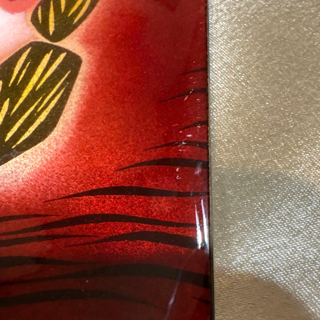 レア ヴィンテージ 安藤七宝店の七宝焼の飾皿　8枚セット