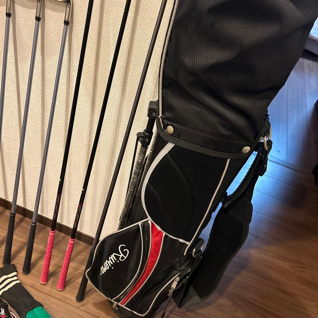 パラディーゾ　レディースL 9本　右利き　ハーフゴルフセット