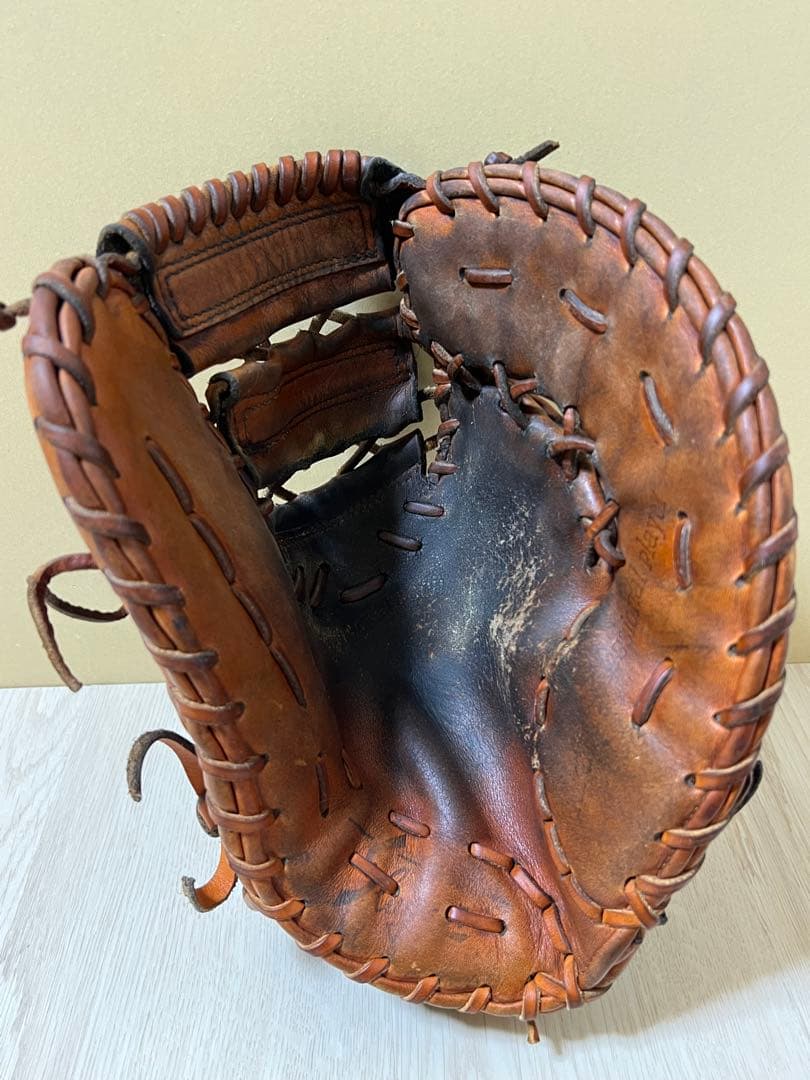 久保田スラッガー　硬式ファーストミット　旧ラベル