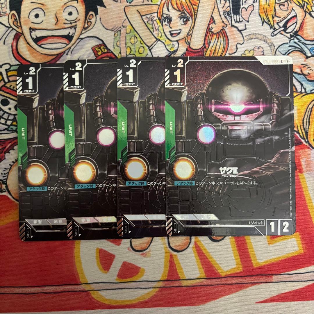 ザクii ST03-008 C パラレル 4枚