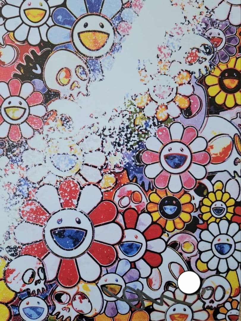 村上隆　円相:禅 天空　ポスター　アート　人気画家　(草間彌生　奈良美智)