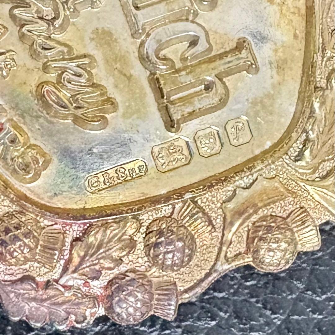 グレンフィディック30年 空ボトル 銀製牡鹿蓋 エディンバーグデキャンタ