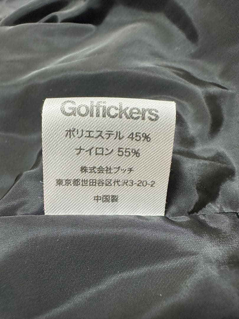 Golfickers プルオーバー ジャケット ブラック