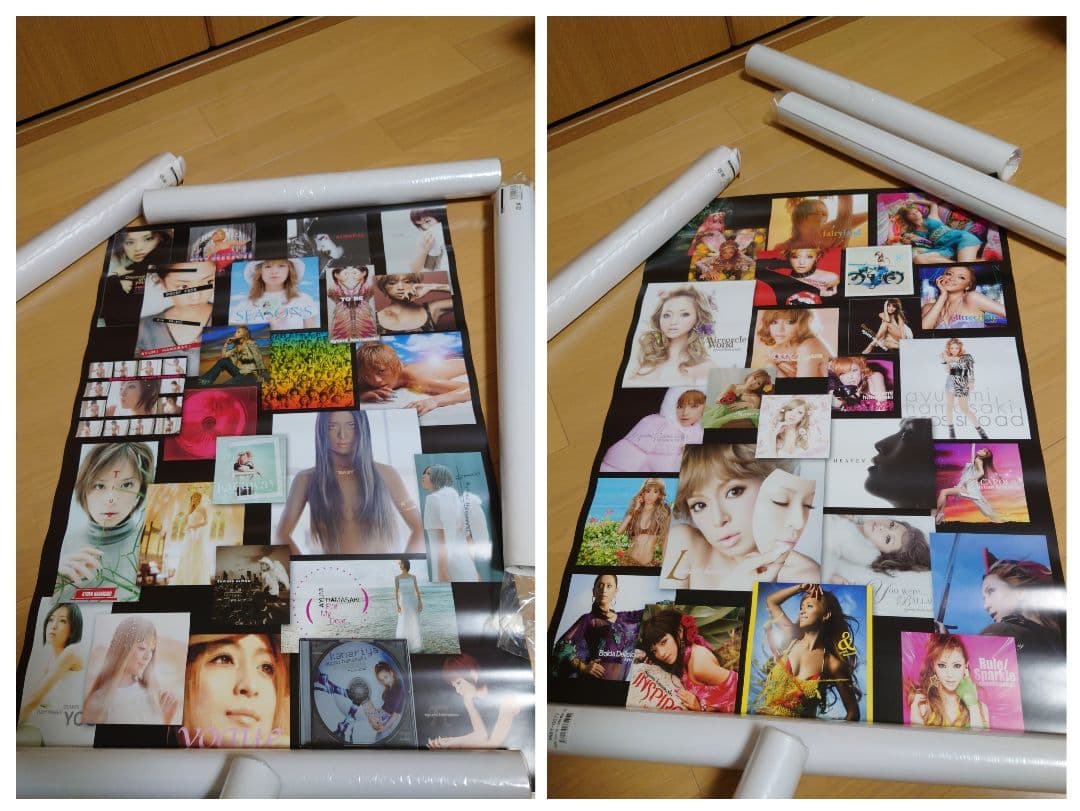 浜崎あゆみ　特典ポスター２３種まとめ売り