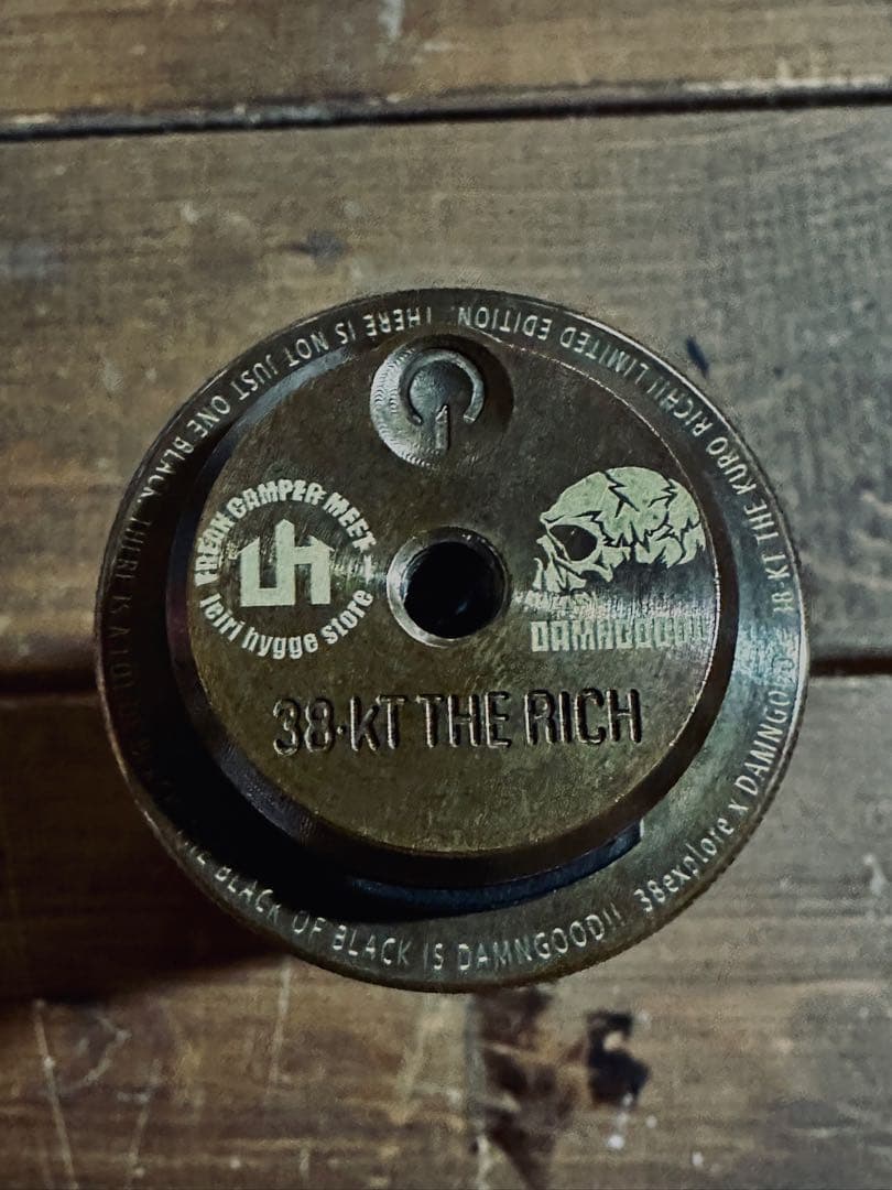 miyabi rich 黒染DAMNGOODとleiriステッカーDリングセット