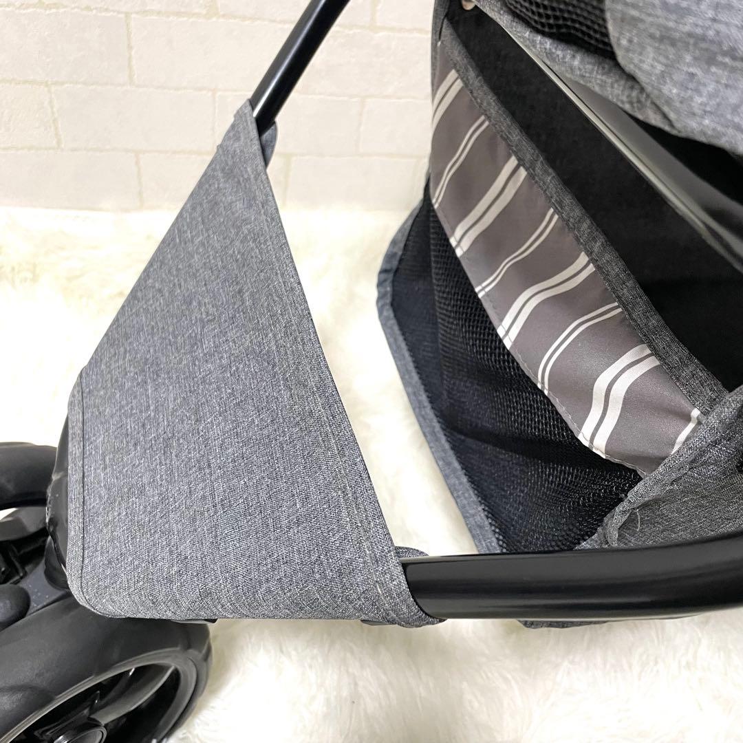 GEX わんわんカートスマートハンディ ストライプグレー