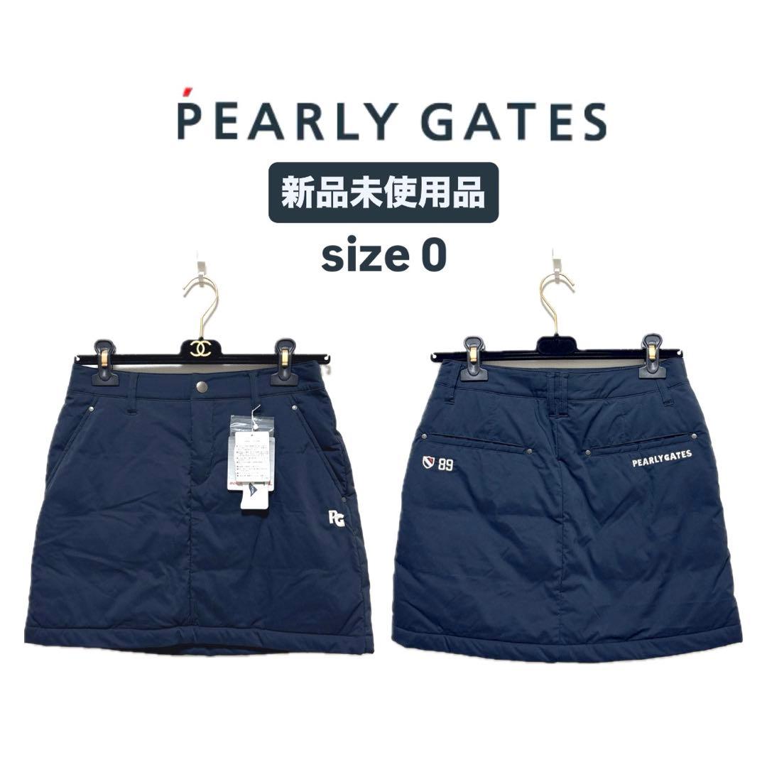 【PEARLY GATES】新品　ダウン風綿入りスカート【レディース】ゴルフ　冬